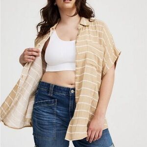 Torrid Relaxed Dolman Shirt, size 1